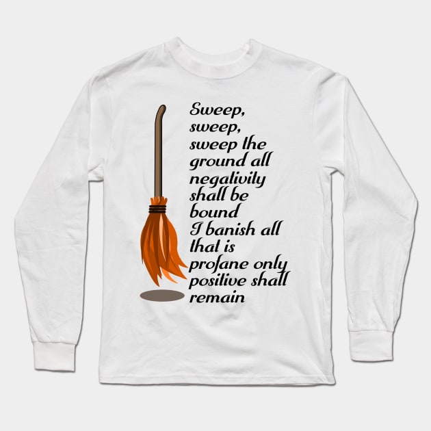 Sweep sweep sweep Long Sleeve T-Shirt by BishBashBosh